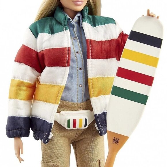 Barbie Signature STRIPES HBC Hudson's Bay Canada 2020 Limited Edition NEW - Picture 8 of 8